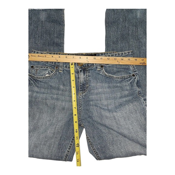 Calvin Klein Jeans 30/10 Women's Blue Bootcut Embroidered Preppy Casual - Picture 2 of 7